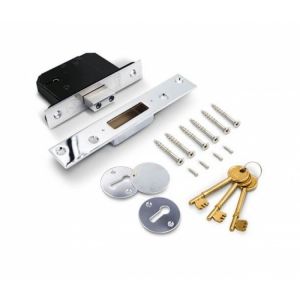 TSS British Standard 5 Lever Mortice Deadlock with 3 keys